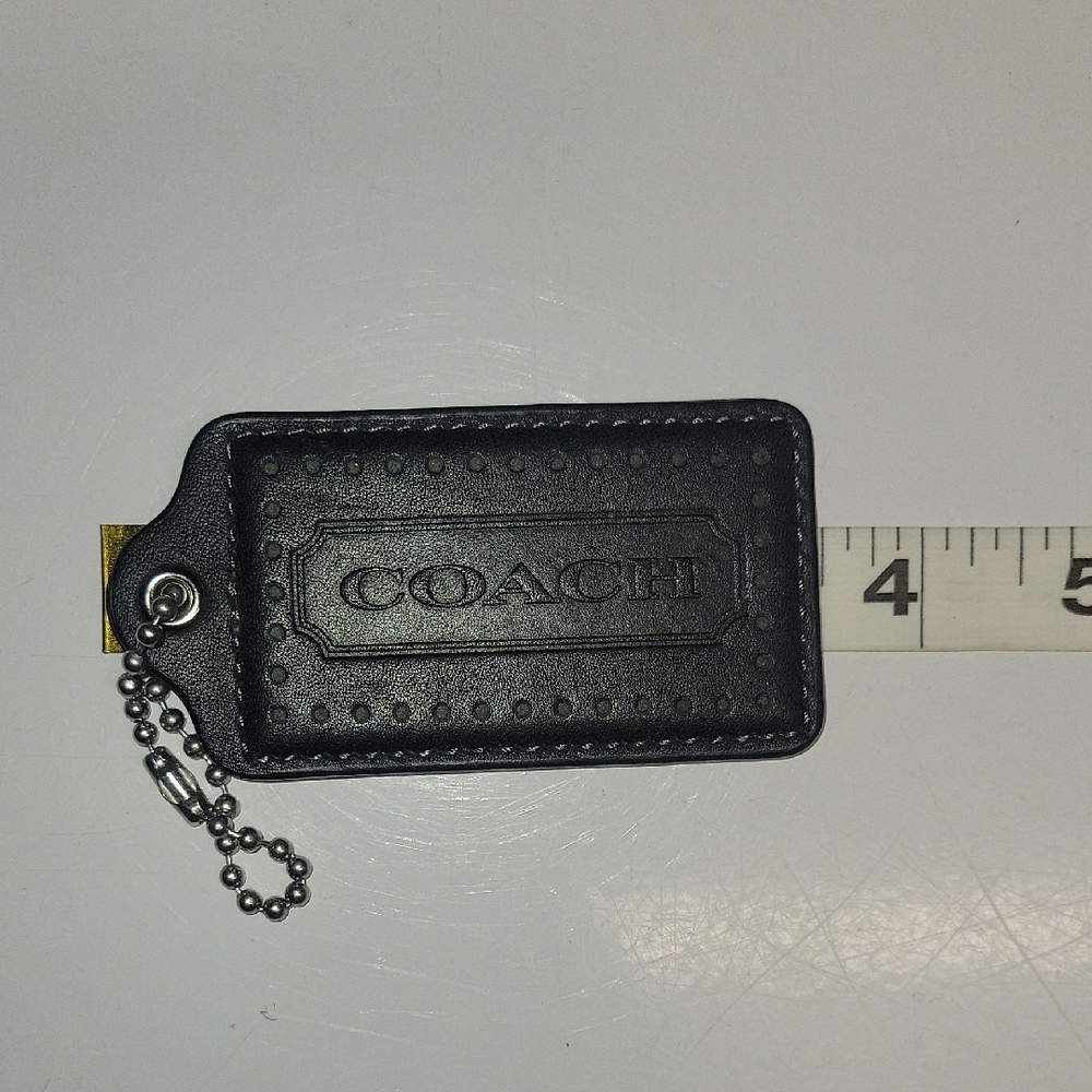 🛑SOLD🛑 BUNDLED on Live Show Coach Black Leather Key Holder - Picture 1 of 11